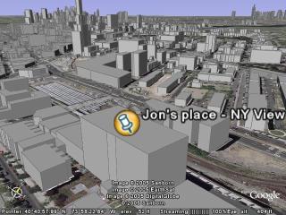 Jon's place - NY View (turn on 3D)