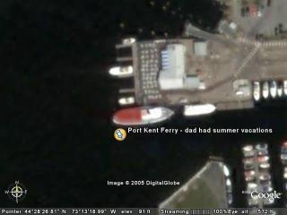 Port Kent Ferry - dad had summer vacations