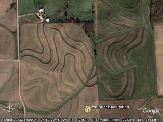 weird shaped paths