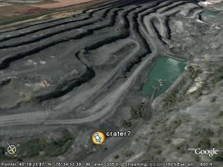 crater?