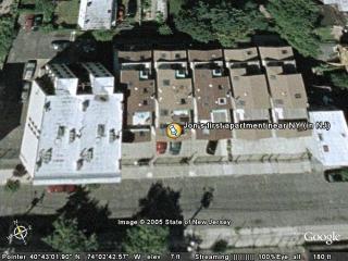 Jon's first apartment near NY (in NJ)