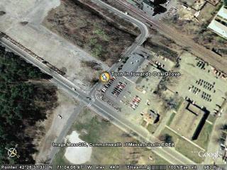 Turn in towards Oak Grove