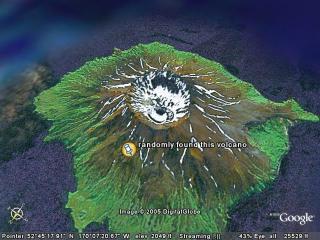 randomly found this volcano