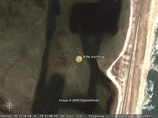 Kite surfing